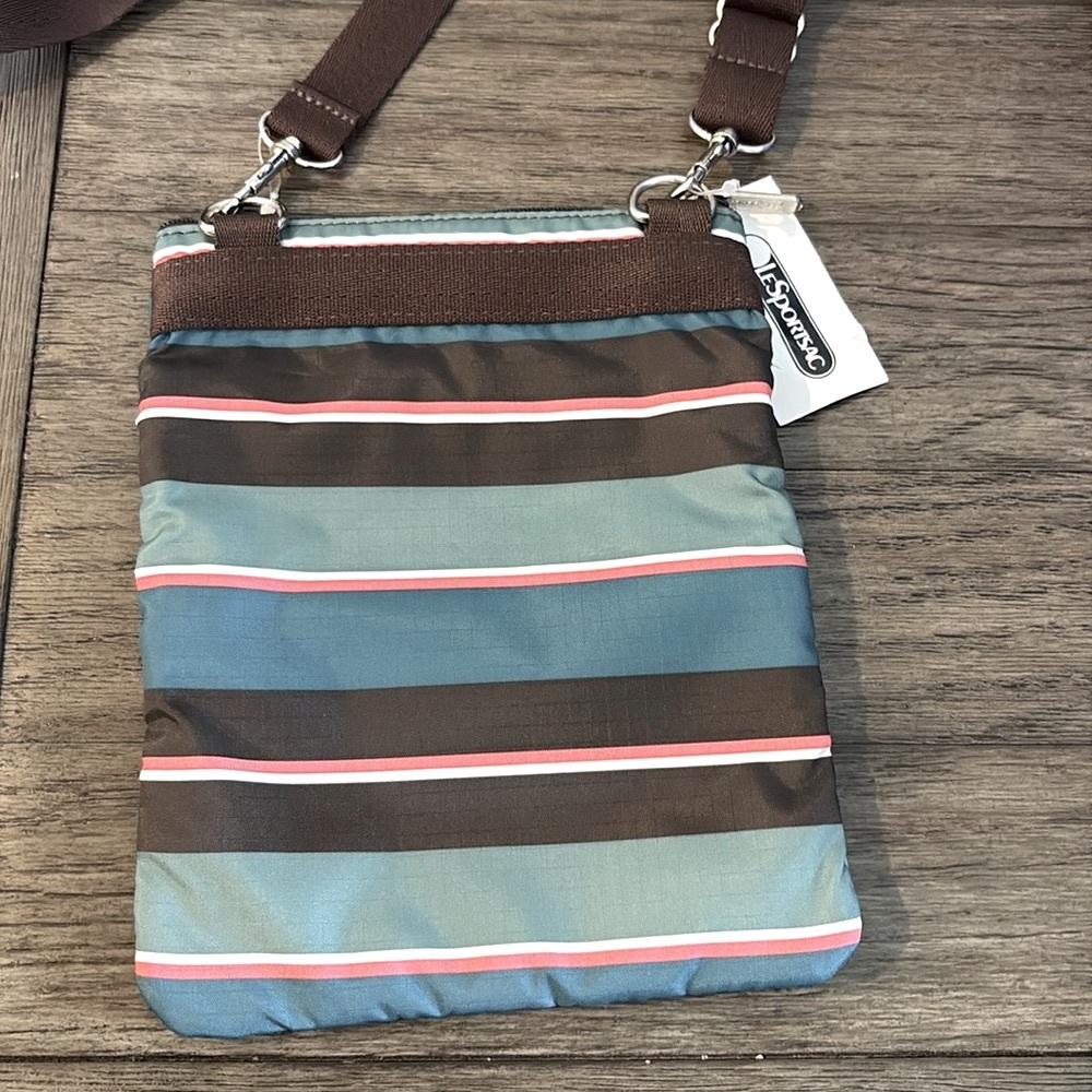NWT [LeSportsac] Kasey Crossbody Purse Bag w/ 3 Front Pockets & Adjustable Strap - Picture 8 of 11